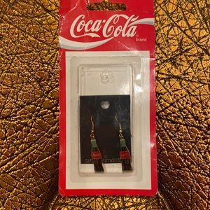Coca-Cola collectible earrings new in package
